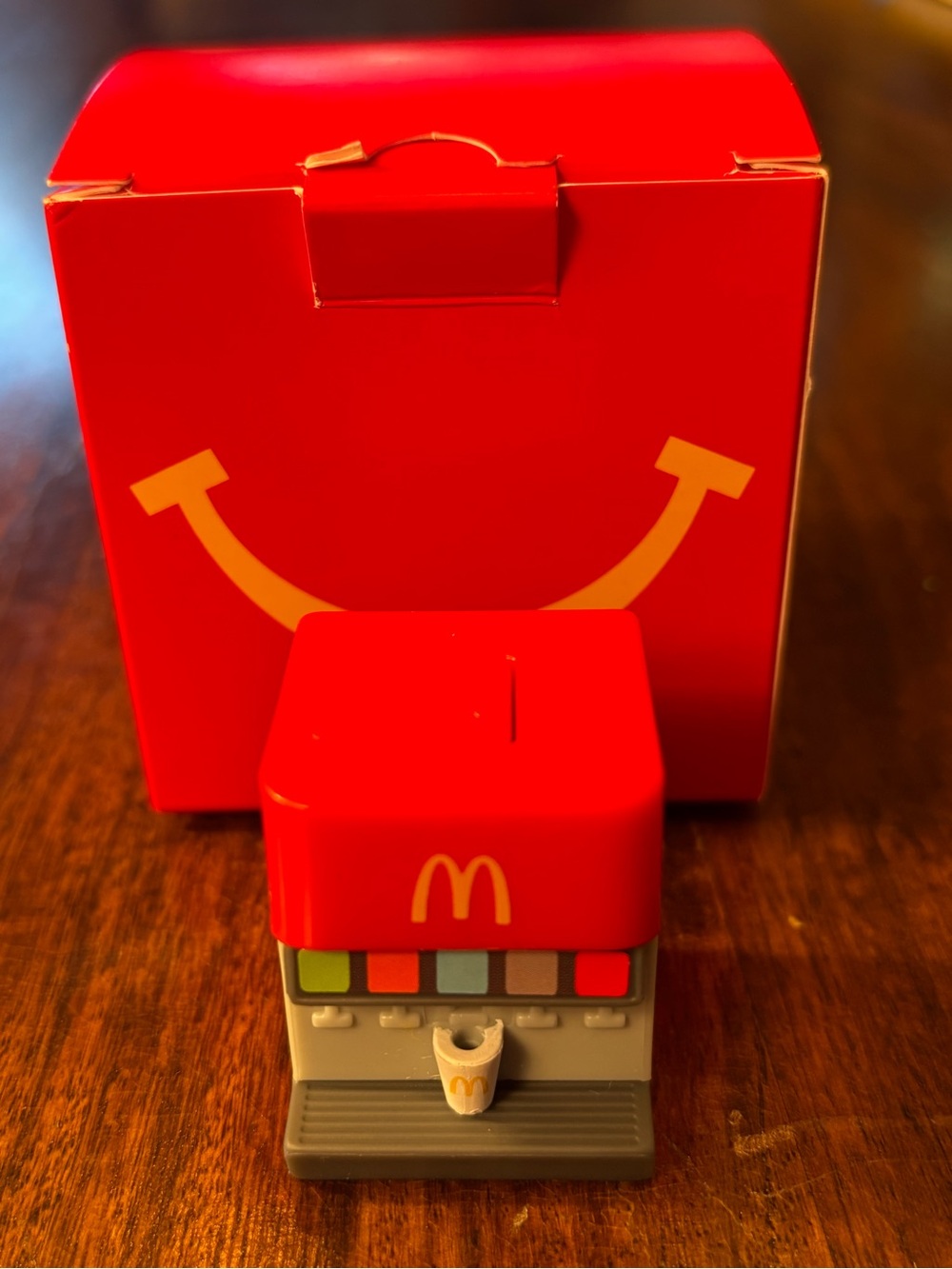 LIL MCDONALDS HAPPY MEAL TOYS MINI MCDONALDS RESTAURANT SODA DRINK MACHINE